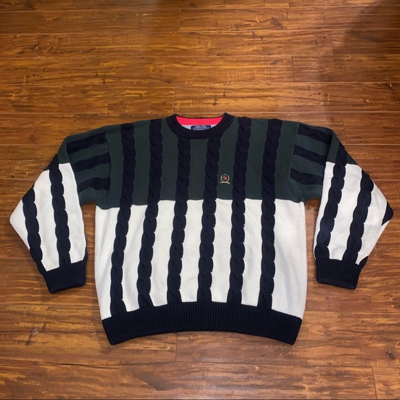 Vintage Other - VTG 90’s Tommy Hilfiger Knit Sweater, Size: X-Large